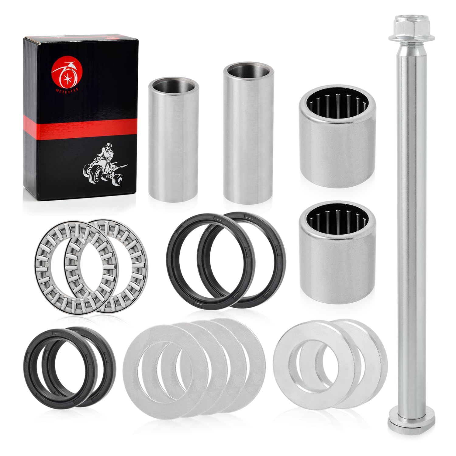 Amazon.com: Swing Arm Bearing Seal Pivot Bolt Kit For Honda